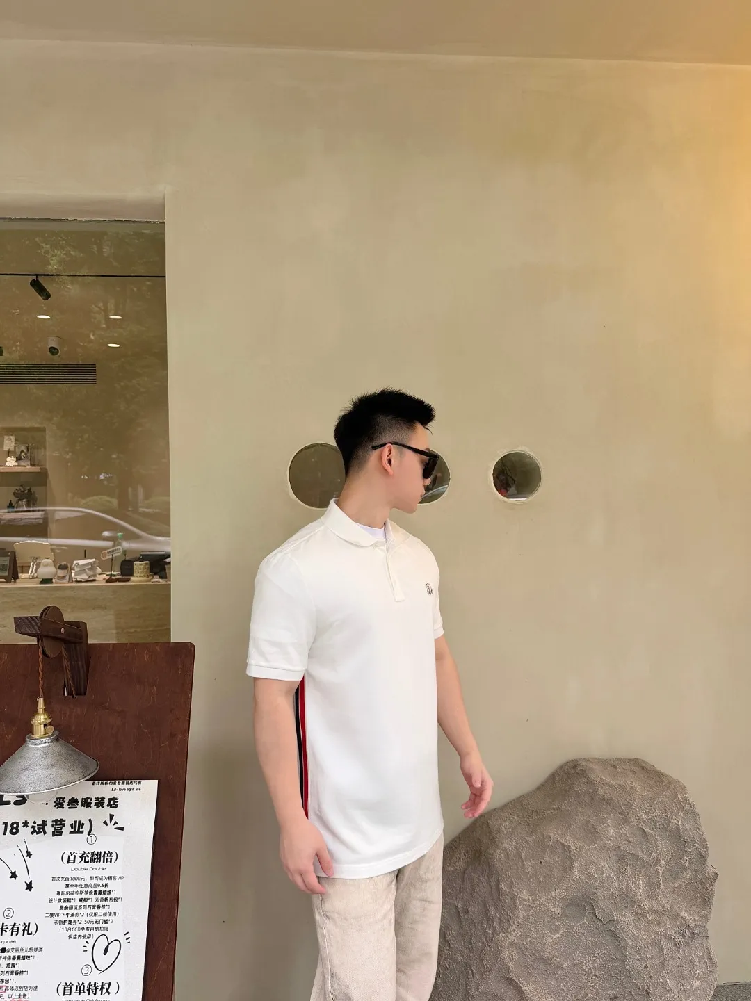 Moncler 26SS Polo （White）